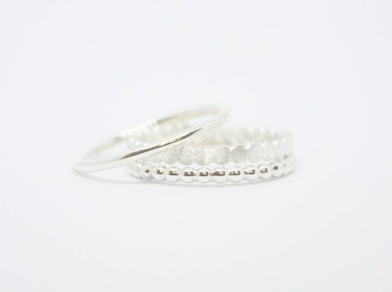 bagues empilables argent bagues empilables argent