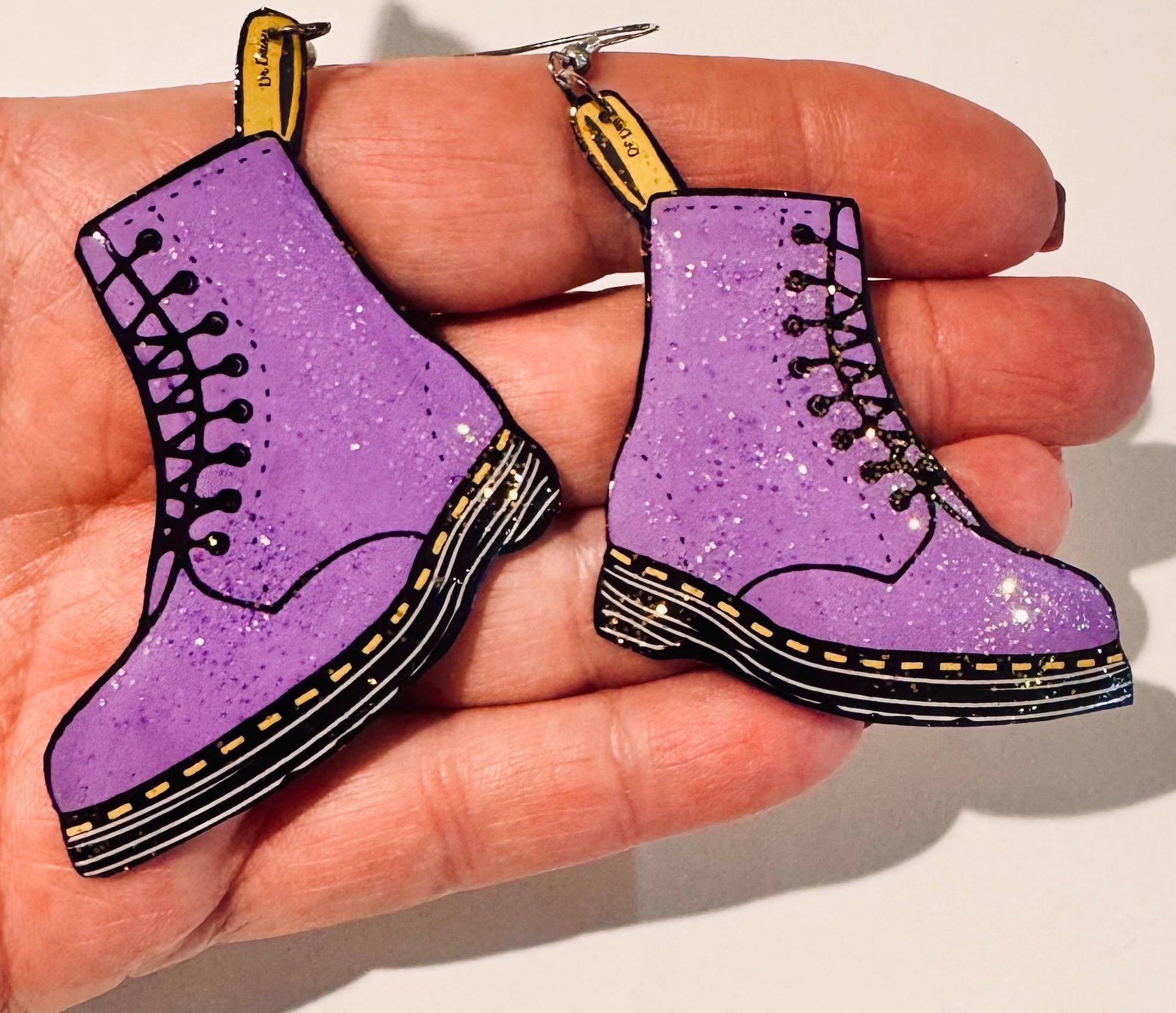 Purple Doc Martens UK