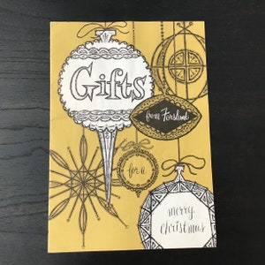 Gifts from Forslund for a Merry Christmas, 1960, gift catalog, original catalog