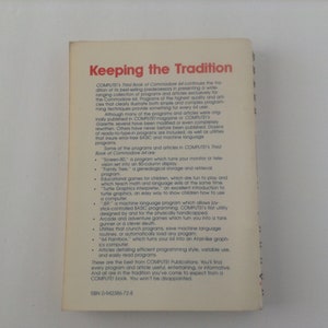 Compute's Third Book of Commodore 64, 1984, First Edition image 2