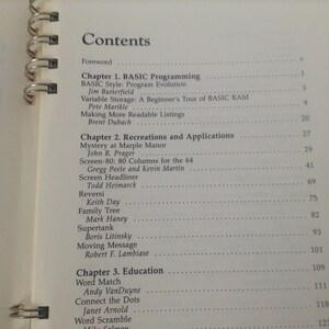 Compute's Third Book of Commodore 64, 1984, First Edition image 7