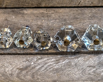 3 type of glass drawer pulls