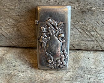 Sterling Silver match safe