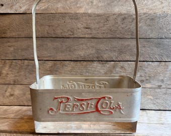Vintage Metal Pepsi-Cola caddy