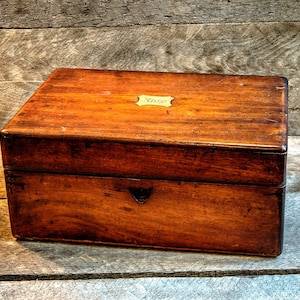 Antique writing / letter box