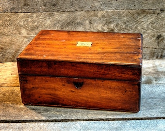 Antique writing / letter box