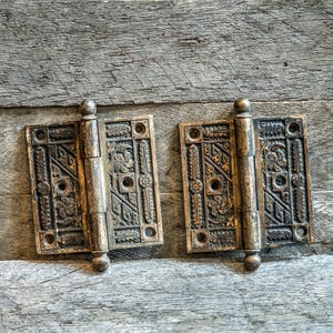 Antique door/cabinet hinges