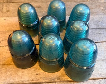 Vintage Hemingray insulators
