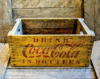 Antique Coca Cola bottle carrier