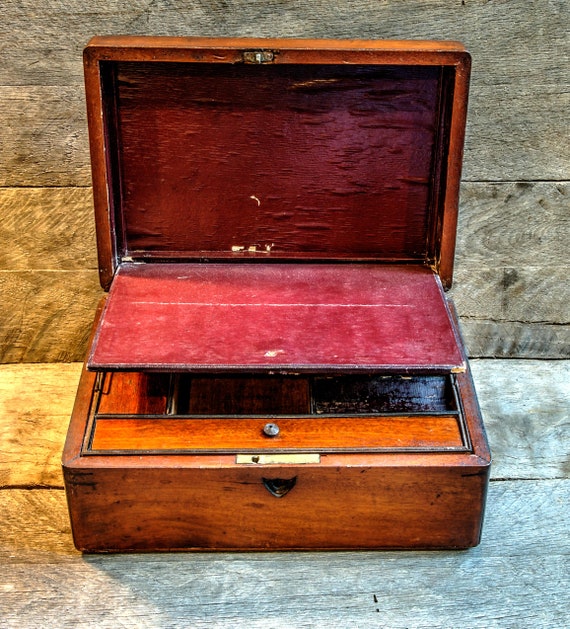 Antique Writing / Letter Box - Etsy