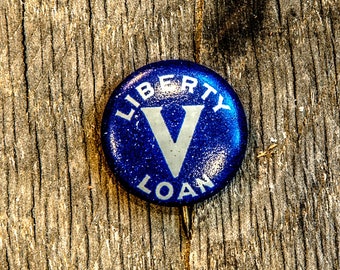 WWI Liberty V Loan lapel pin