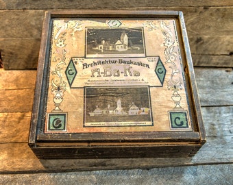 Achitektur-Baukasten building blocks