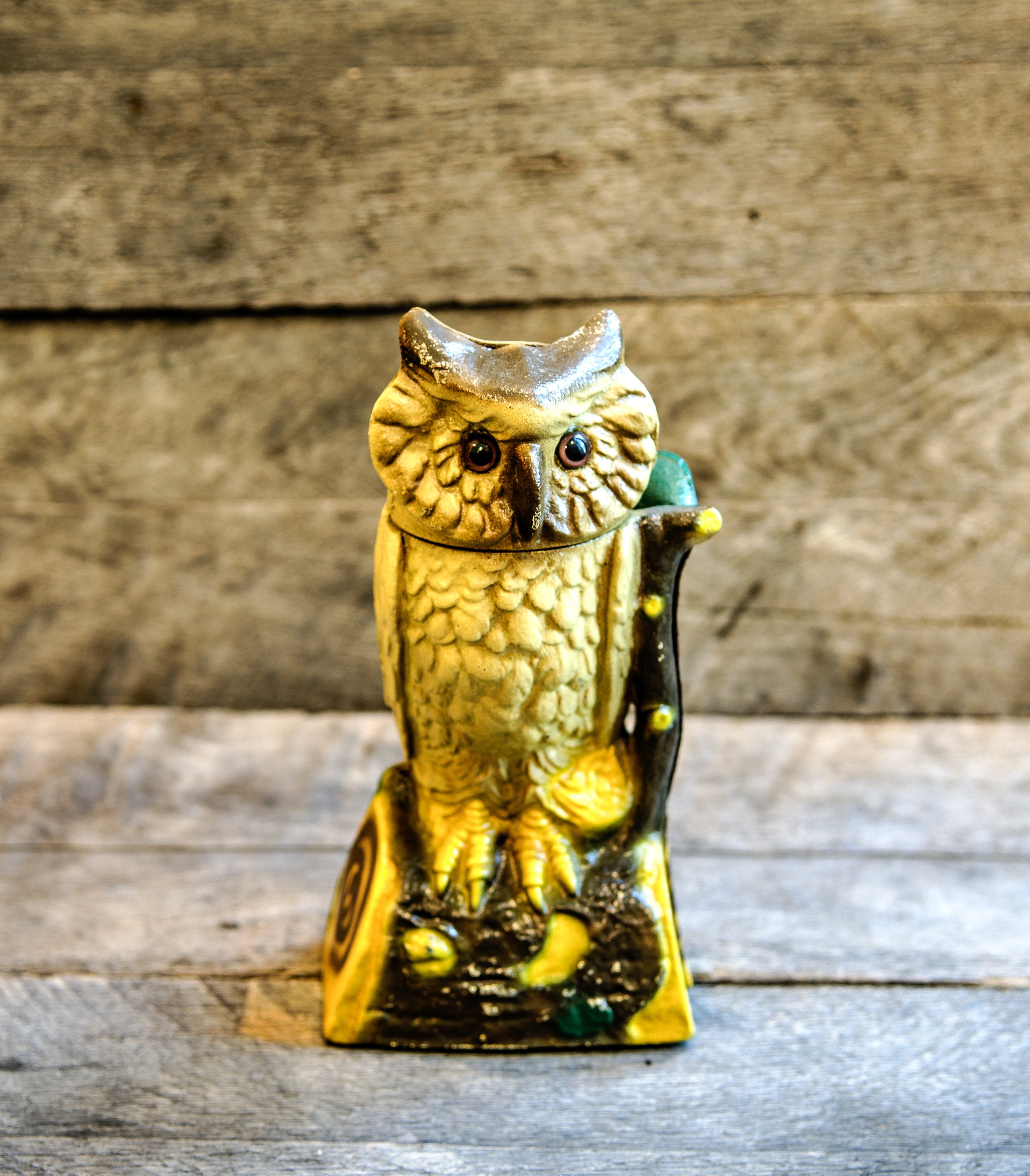 Owl penny bank