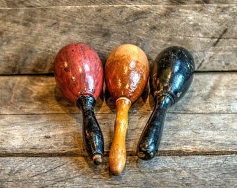 Huevo de zurcir de color vintage