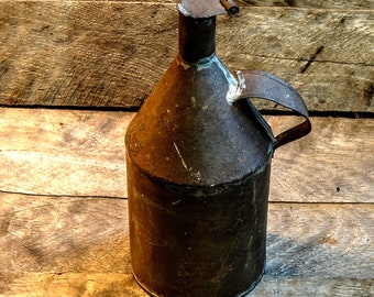 Tin oil can