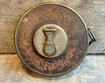 Regla Lufkin vintage de 50 pies