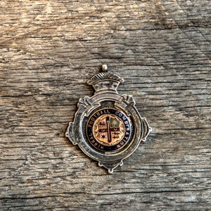 Antique British Wirral football watch fob