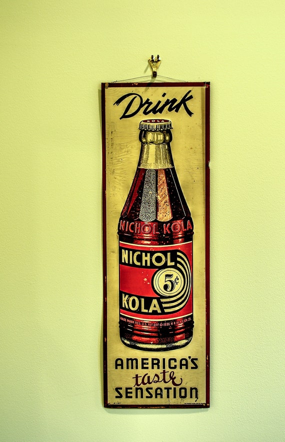 Nichol Kola Sign - Etsy