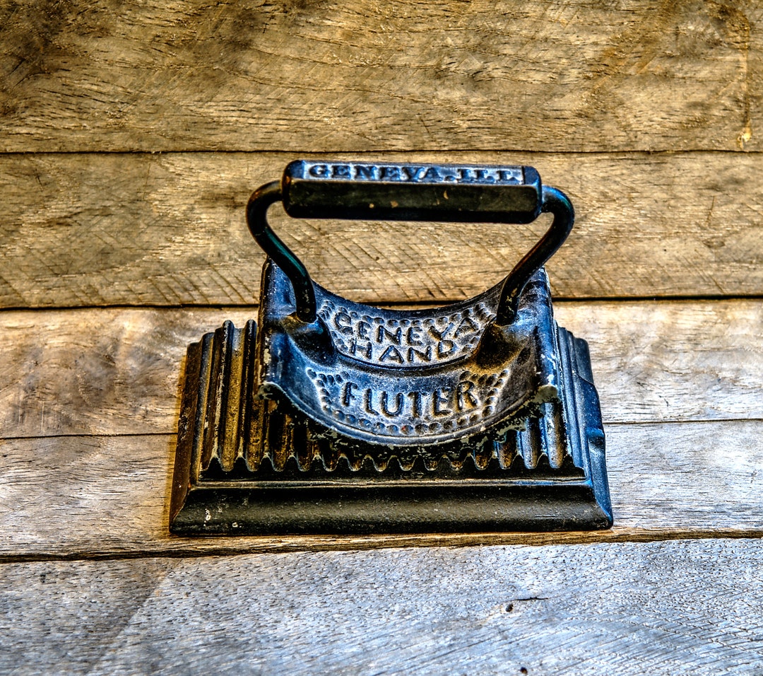 aiai HAND FLUTER 鋳鉄製 フリューター Antique Pat'd 1866 Cast Iron