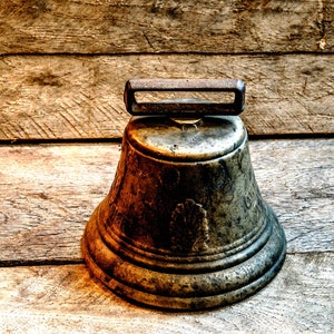 Vintage Chantel Foudeur Brass Bell image 2