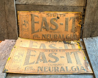 Stutts&#39; Eas-It Neuralgia Advertisement Sign
