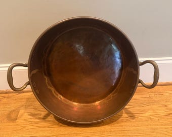Soutterware Copper preserving pan