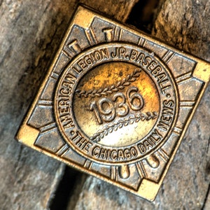 1936 American Legion Jr Baseball Anstecknadel