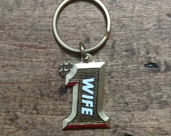 Number One Wife Keychain