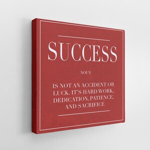 Success Definition Wall Art Office Decor, Entrepreneur Art, Business Inspiration, Entrepreneur Motivation Print Free Shipping