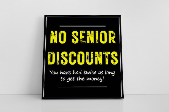 How to get senior discounts online
