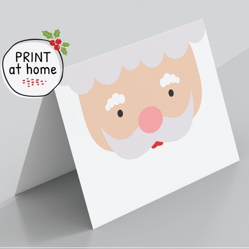 Christmas Tree Christmas Card Printable Holiday Card - Etsy