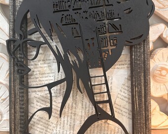 Book Worm 3-D Portrait