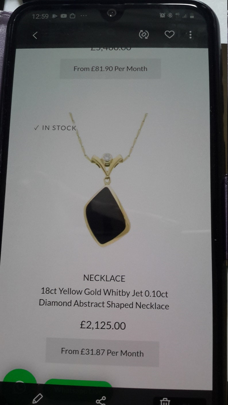 Victorian Whitby Jet Necklace Restoration Project a Treasure - Etsy UK