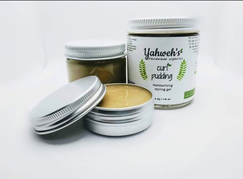 Curl Pudding Defining Gel Natural Moisturizing Medium Etsy