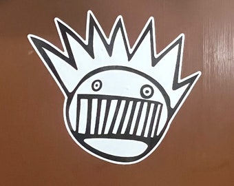 BIG ASS BOOGNISH Vinyl sticker slap outdoors 10x9