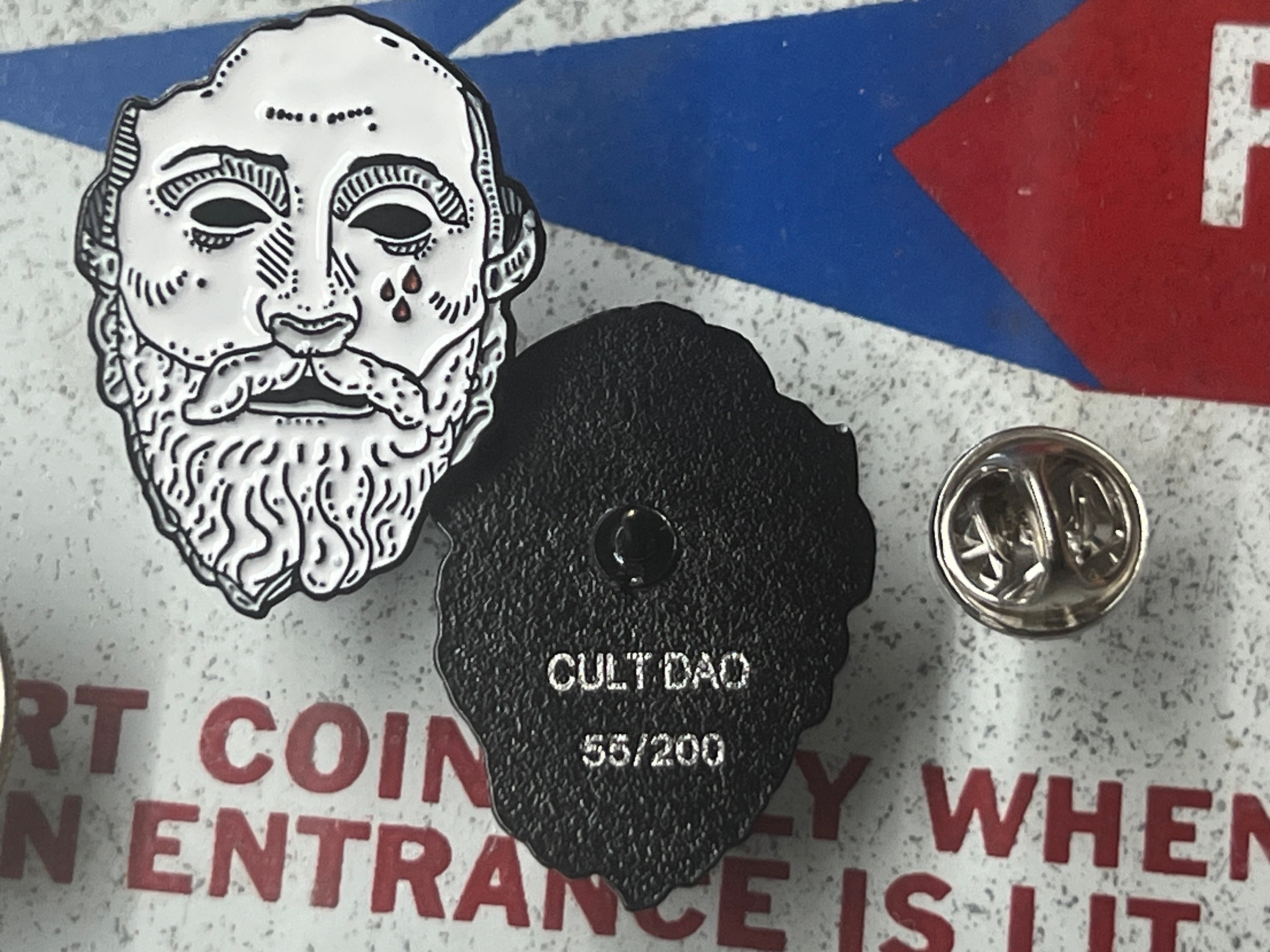 CULT DAO Enamel Pin, 1st Edition, 1 of 200 Only - Etsy Australia