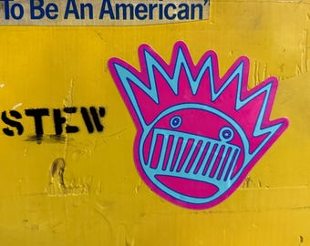 God Ween Satan WEEN Boognish 4" decal