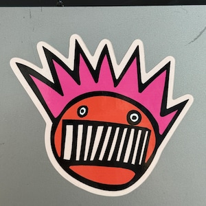 Quebec colors WEEN Boognish 4&quot; decal