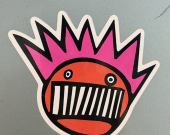 Quebec colors WEEN Boognish 4" decal