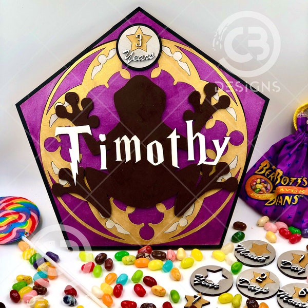 Chocolate Frog Box Etsy