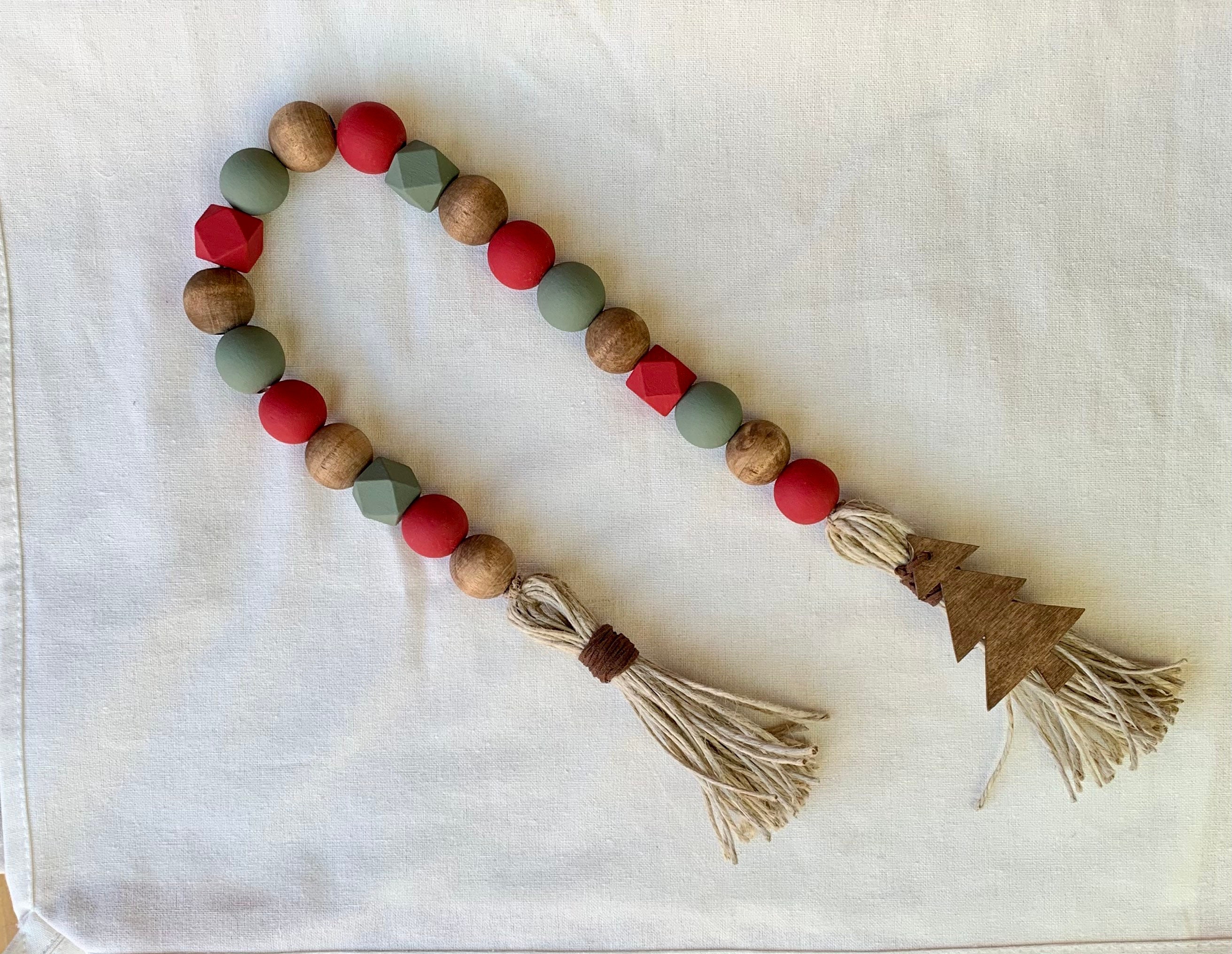 Navidad árbol guirnalda / decoración de bandeja escalonada / | Etsy