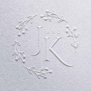 goffratore per matrimonio personalizzato, timbro goffratore personalizzato per inviti di nozze goffratore monogramma, regalo per addio al nubilato matrimonio stazionario fai da te