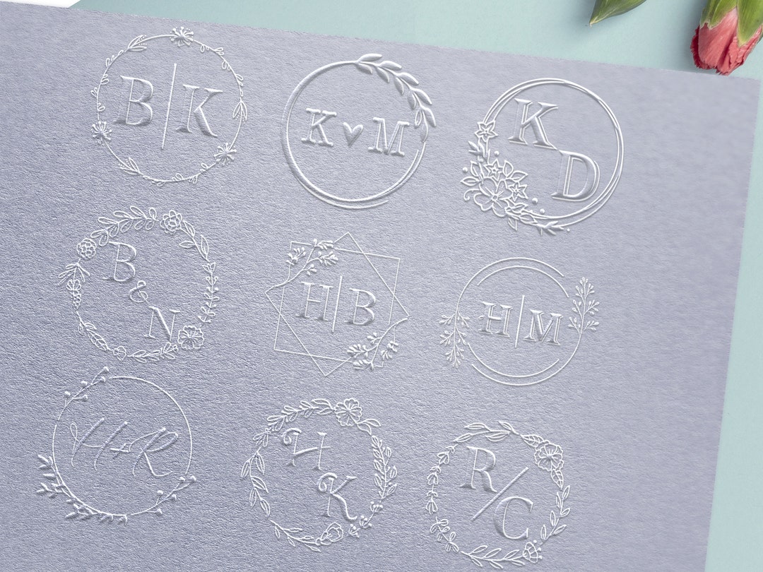 Wedding Embosser, Chose Your Wedding Embosser, Custom Wedding Embosser