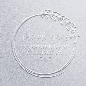 Personalized Embosser, Chose Address Embosser, Custom Embosser Stamp, Address Embosser, Mail Embosser, Wedding Embosser, Monogram Embosser