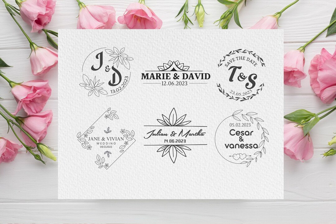 Wedding Envelope Embosser, Wedding Embosser, Embosser Stamp for Wedding