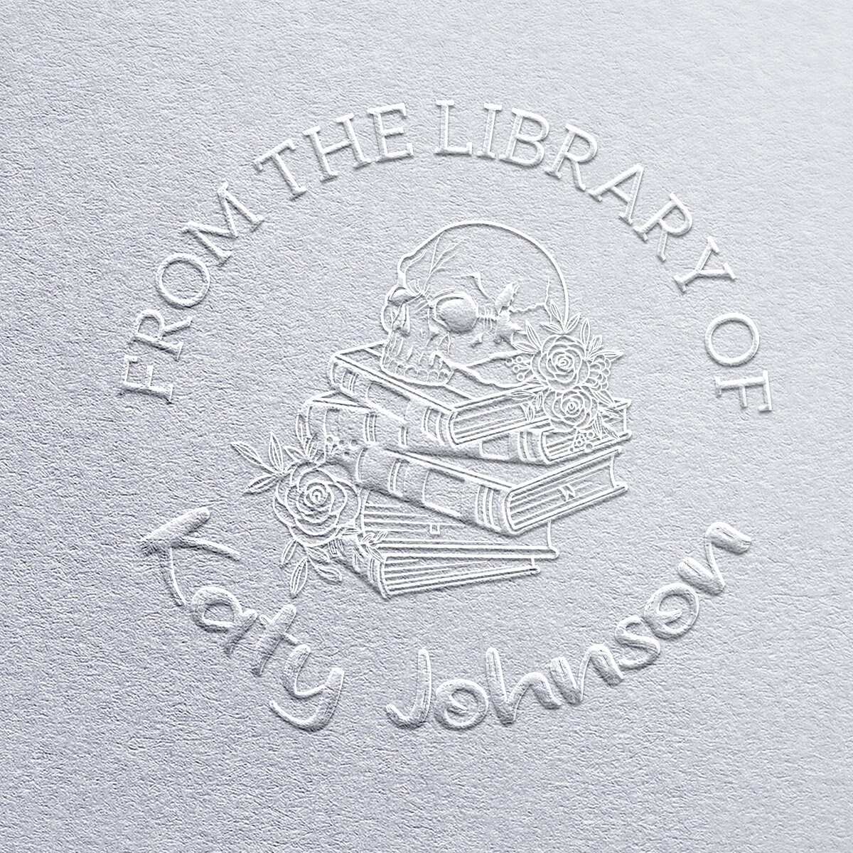 Elegant From the Library of Embosser Book Embosser With Personalized ...