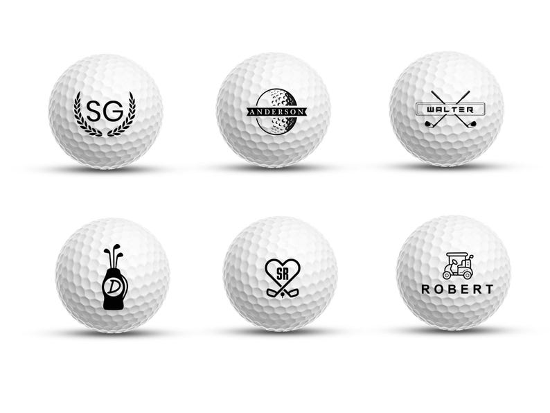 Custom Golf Ball Stamp | Personalized Golf Marker Stamp With Initials ...