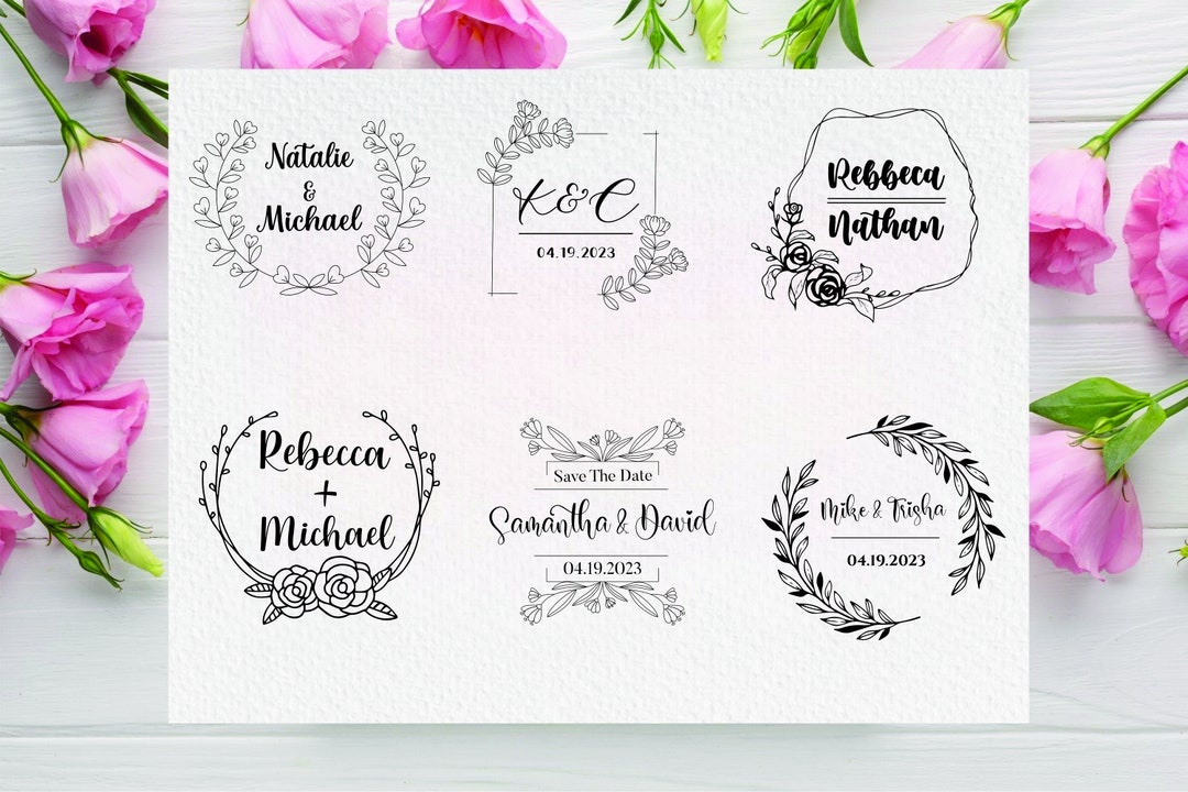 Custom Wedding Embosser, Chose Your Wedding Embosser Stamp, Wedding Invitation Embosser, Mail