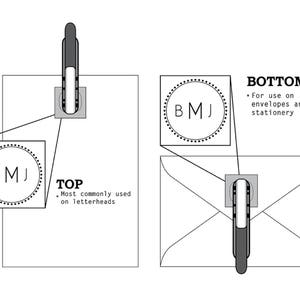 Personalized Address Embosser, Custom Address Embosser Customized Embosser, Monogram Embosser, Embosser Stamp, Address Stamper, Mail Stamper image 7