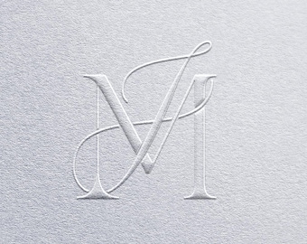 Hot Selling Customized Monogram Embosser Stamp Personal Monogram Embosser For Wedding Invites Couple Name Embosser for Save Date Unique Gift